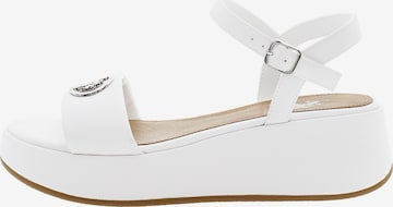 Sandalo 'Glory' di U.S. POLO ASSN. in bianco: frontale