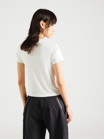 T-shirt 'Lean' WEEKDAY en blanc