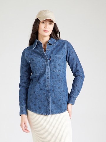 Camicia da donna 'Wellthread' di LEVI'S ® in blu: frontale