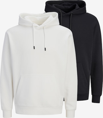JACK & JONES Sweatshirt 'Bradley' in Zwart: voorkant
