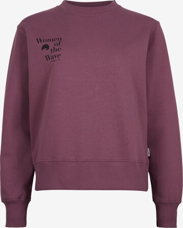 O'NEILL - Sweatshirt 'Women Of The Wave' em rosa: frente