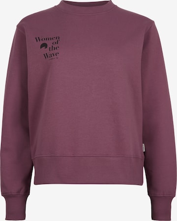 Sweat-shirt 'Women Of The Wave' O'NEILL en rose : devant