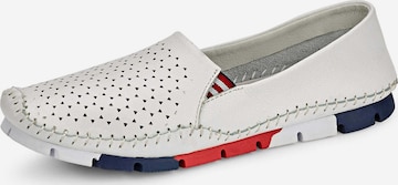 COSMOS COMFORT - Sapato Slip-on em branco: frente
