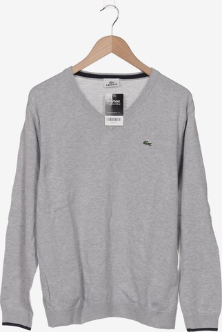 LACOSTE Sweater & Cardigan in L in Grey: front