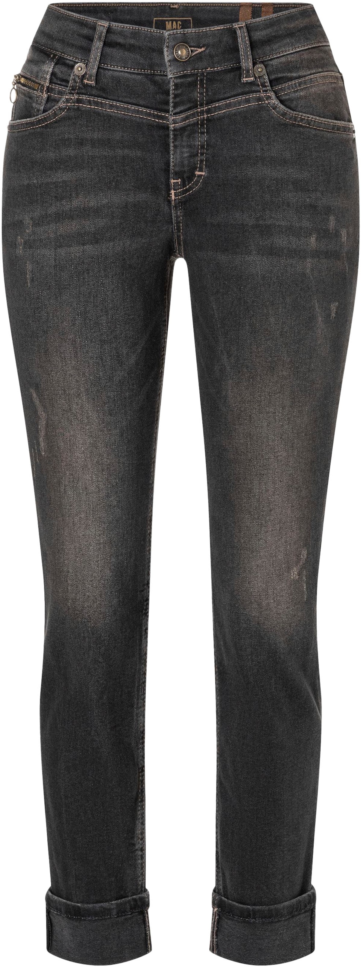 MAC Jeans 'Rich' in Black: front