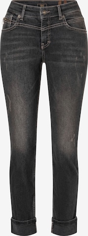 MAC Jeans 'Rich' in Black: front