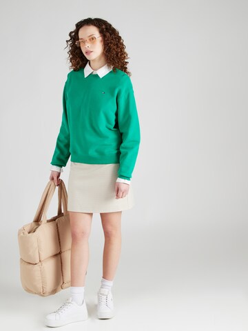 TOMMY HILFIGER Sweatshirt in Green