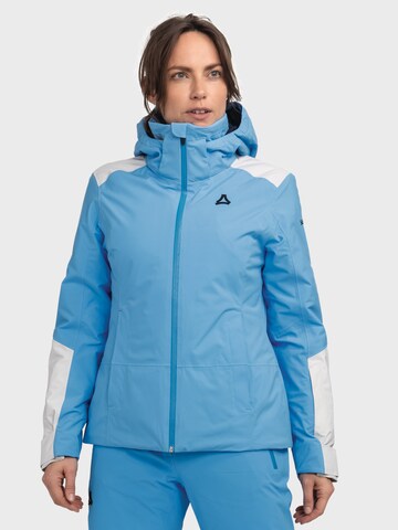 Schöffel Outdoor jacket in Blue: front