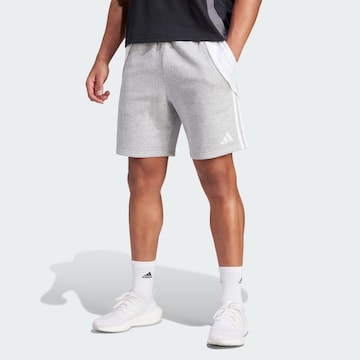 ADIDAS PERFORMANCE Regular Sportbroek 'Tiro 24' in Grijs: voorkant