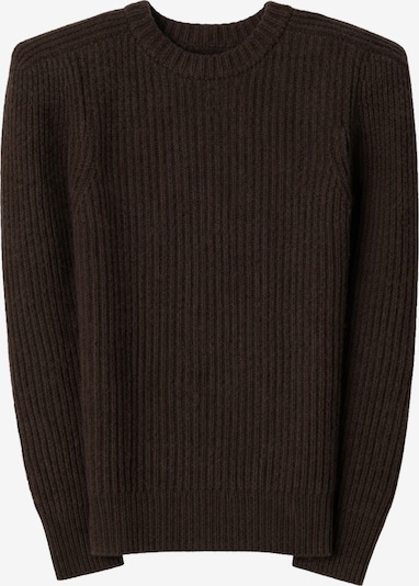 S dydžio Megztinis 'Sculpted-Shoulder Cashmere Sweater' iš GOBI Cashmere, spalva – tamsiai ruda, Prekių apžvalga