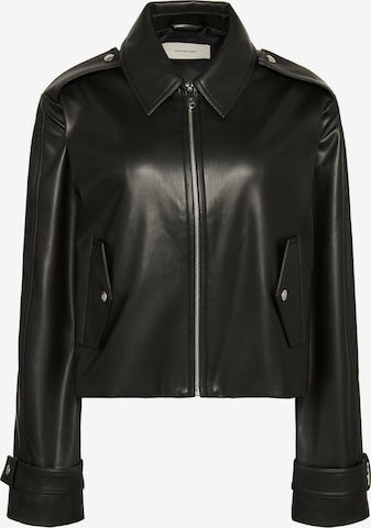 Calvin Klein JeansPrijelazna jakna - crna boja: prednji dio