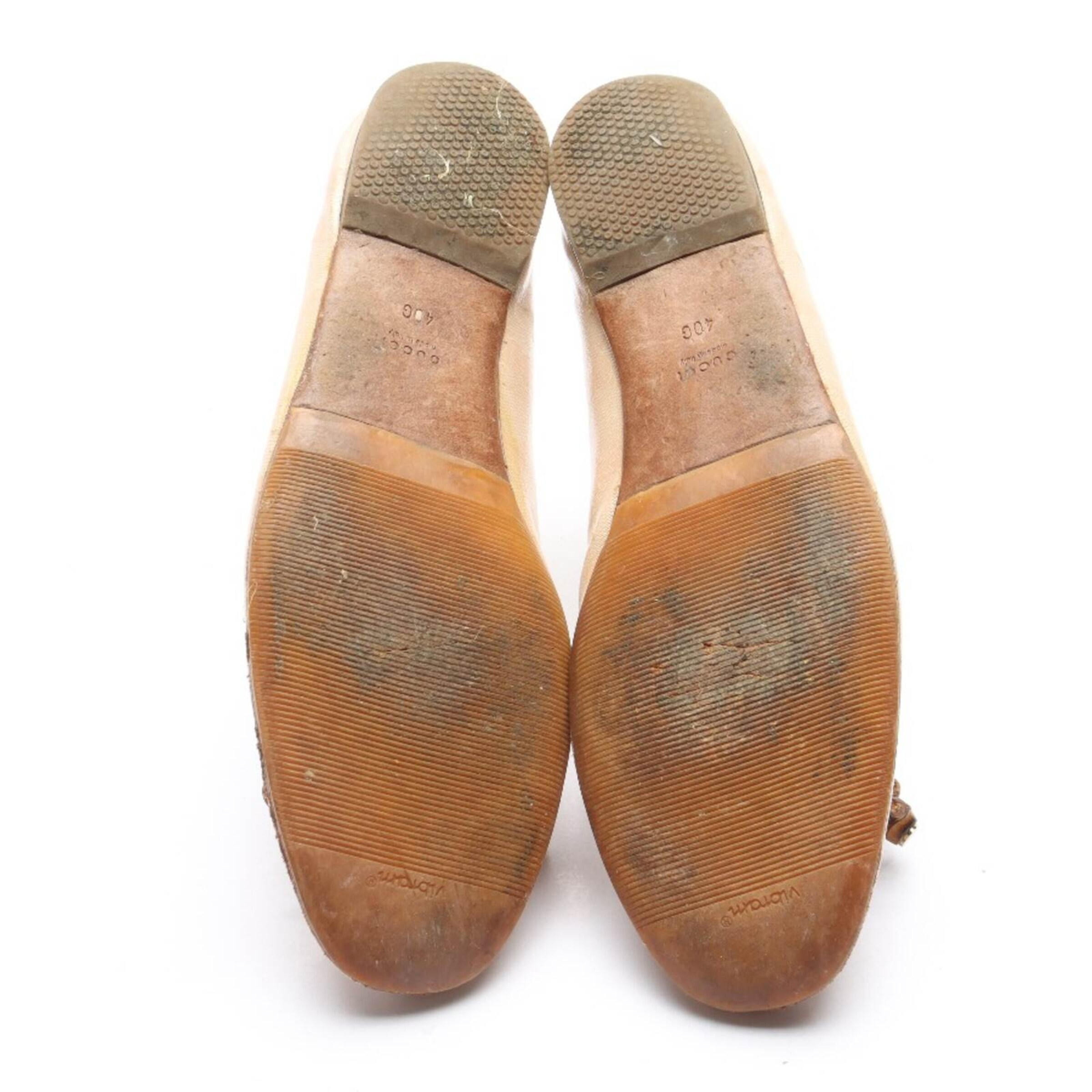 Gucci Flats & Loafers in 40 in Brown