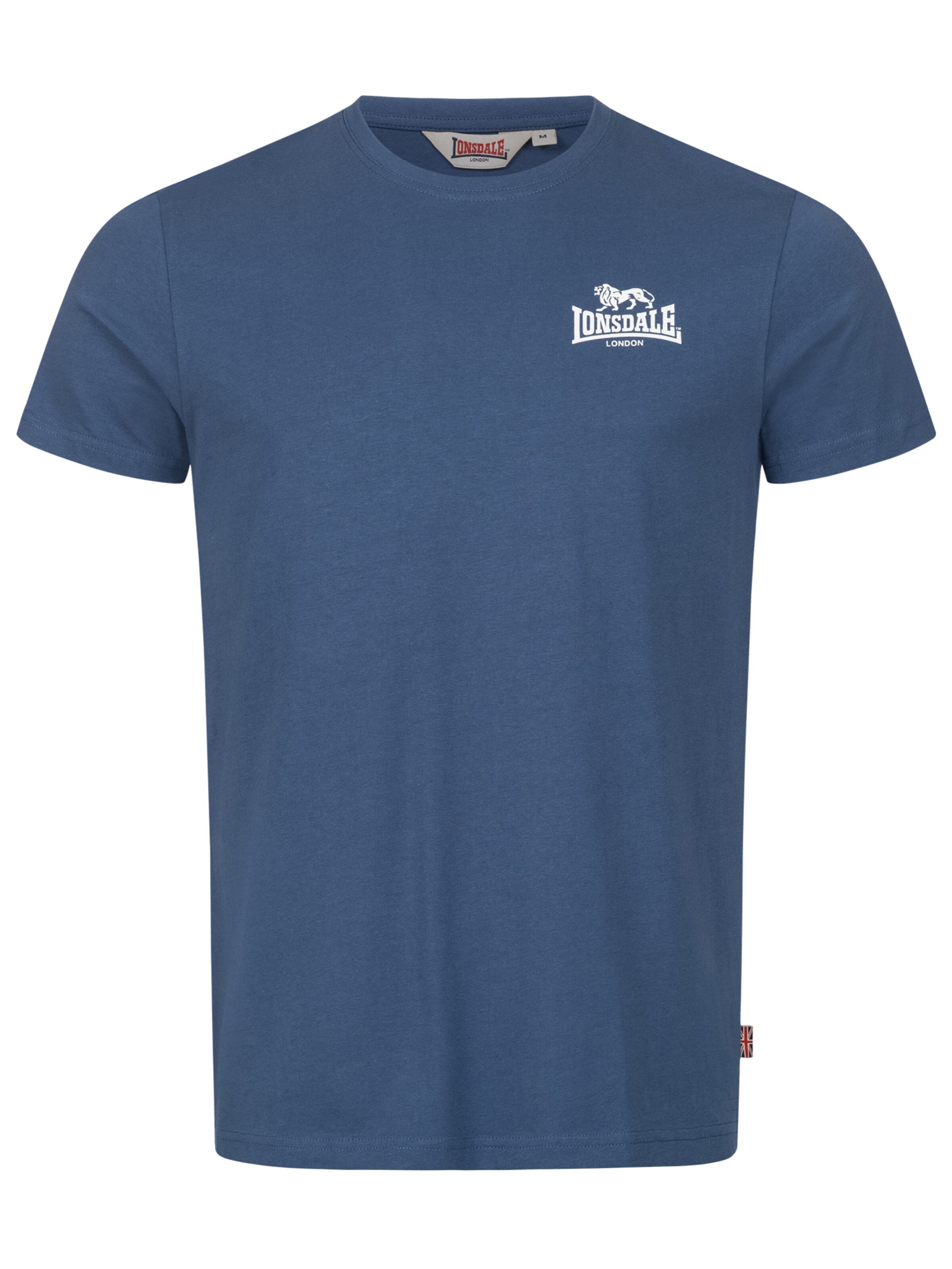 LONSDALE Koszulka 'Whiteness' w kolorze niebieski: przód