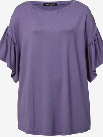 T-shirt Sara Lindholm en violet : devant