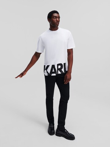 balts Karl Lagerfeld T-Krekls