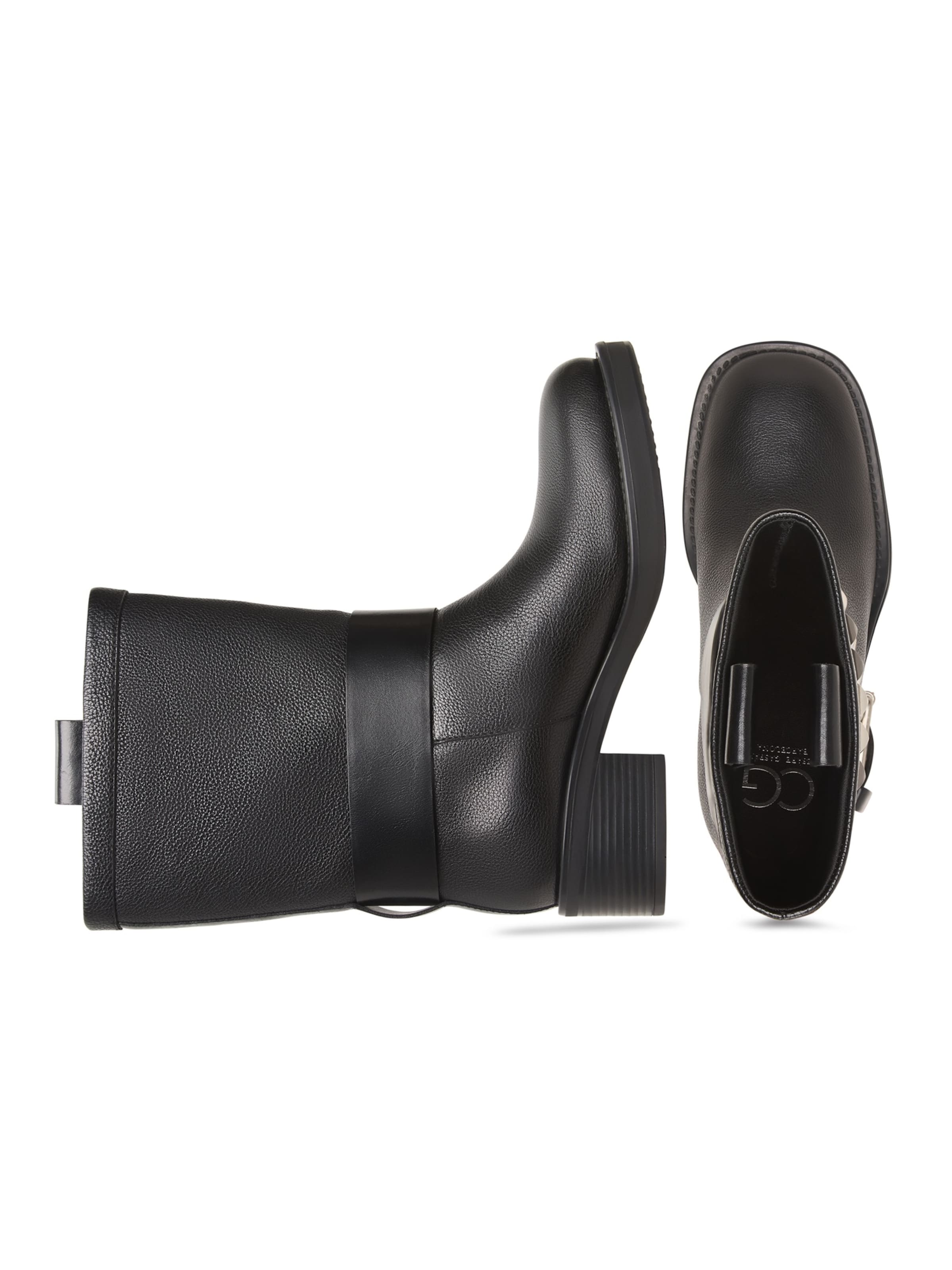 CESARE GASPARI Booties in Black