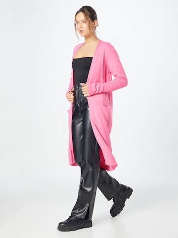 VILA Gebreide mantel 'Ril' in Roze: voorkant