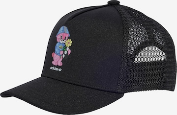 ADIDAS ORIGINALS Hat 'Youth Trucker' in Black: front