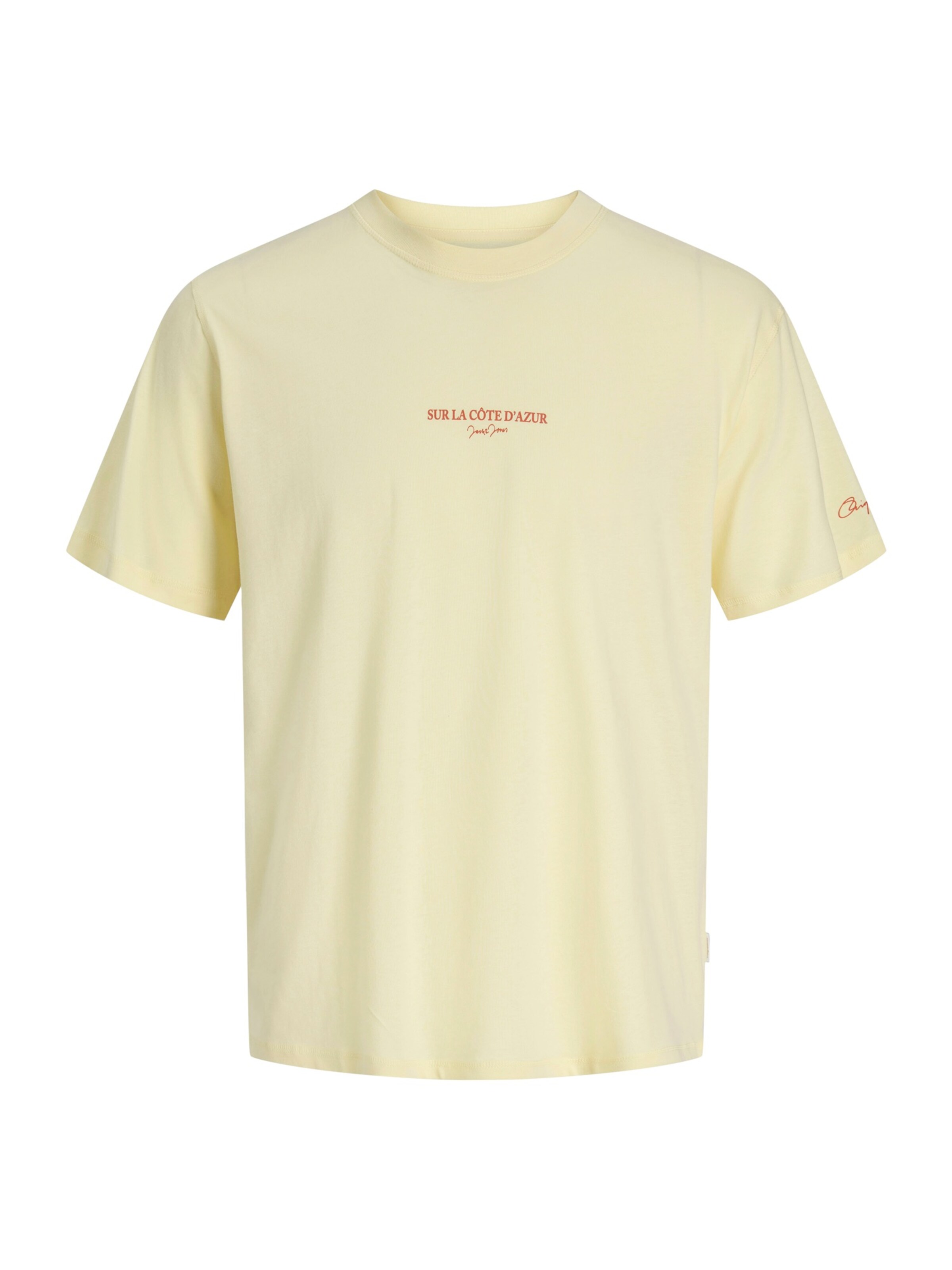 JACK & JONES T-Shirt 'JORHyeres' in Gelb: Vorderseite