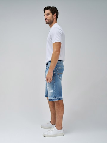 Salsa Jeans Regular Shorts in Blau