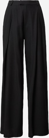 Loosefit Pantalon millane en noir : devant