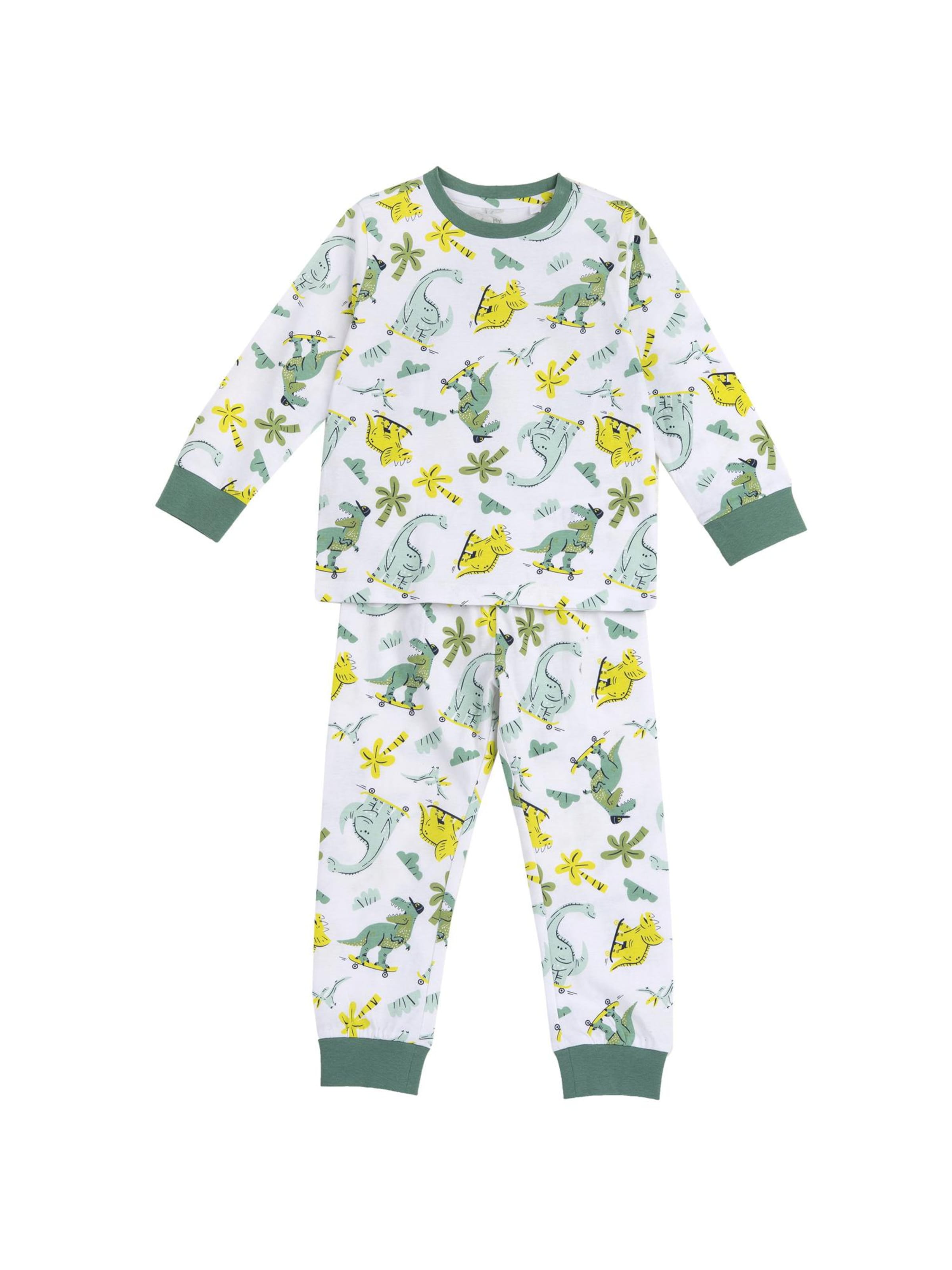 Chicco - Pijama en blanco: frente