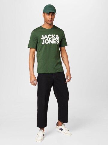 JACK & JONES Тениска в зелено