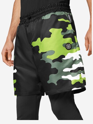 regular Pantaloni di Plein Sport in nero
