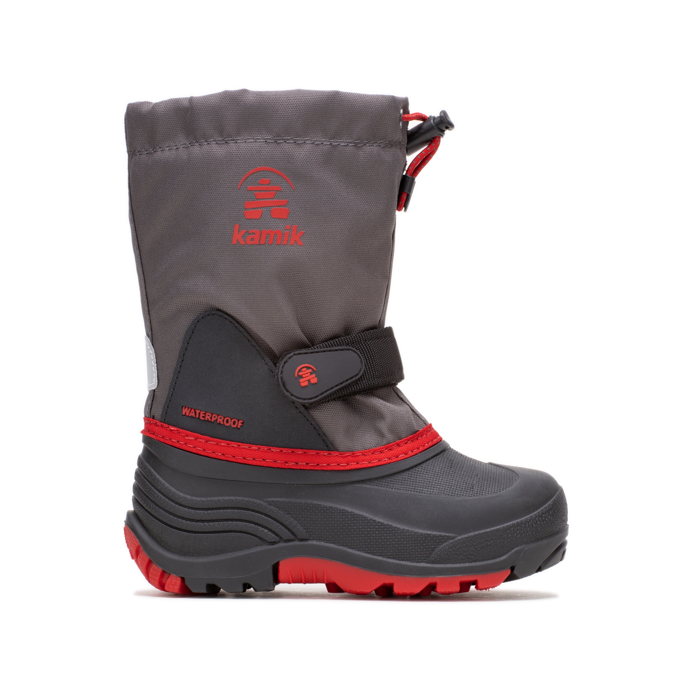 Kamik Boots in Grau: Vorderseite