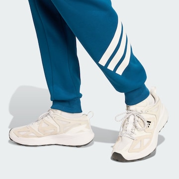 ADIDAS SPORTSWEAR Tapered Sportbroek 'Marvel Spider-Man' in Blauw