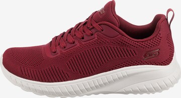 Baskets basses SKECHERS en rouge