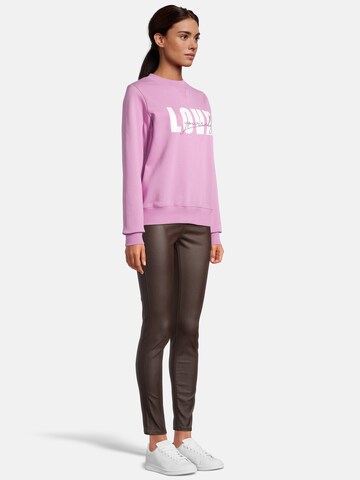 salzhaut Sweatshirt 'RABHAHN' in Roze