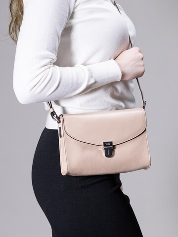 Sac bandoulière 'Katja' Picard en beige : devant
