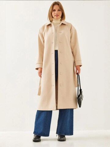 Bianco Lucci Wintermantel 'Mäntel'‌‌‌‌‌‌‌‌ in Beige: Vorderseite
