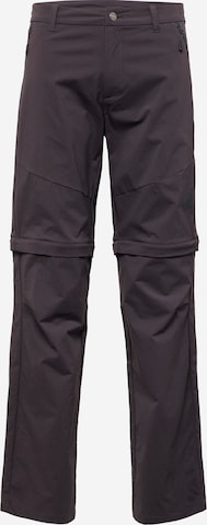 MAMMUT Regular Outdoor Pants in Grey: front