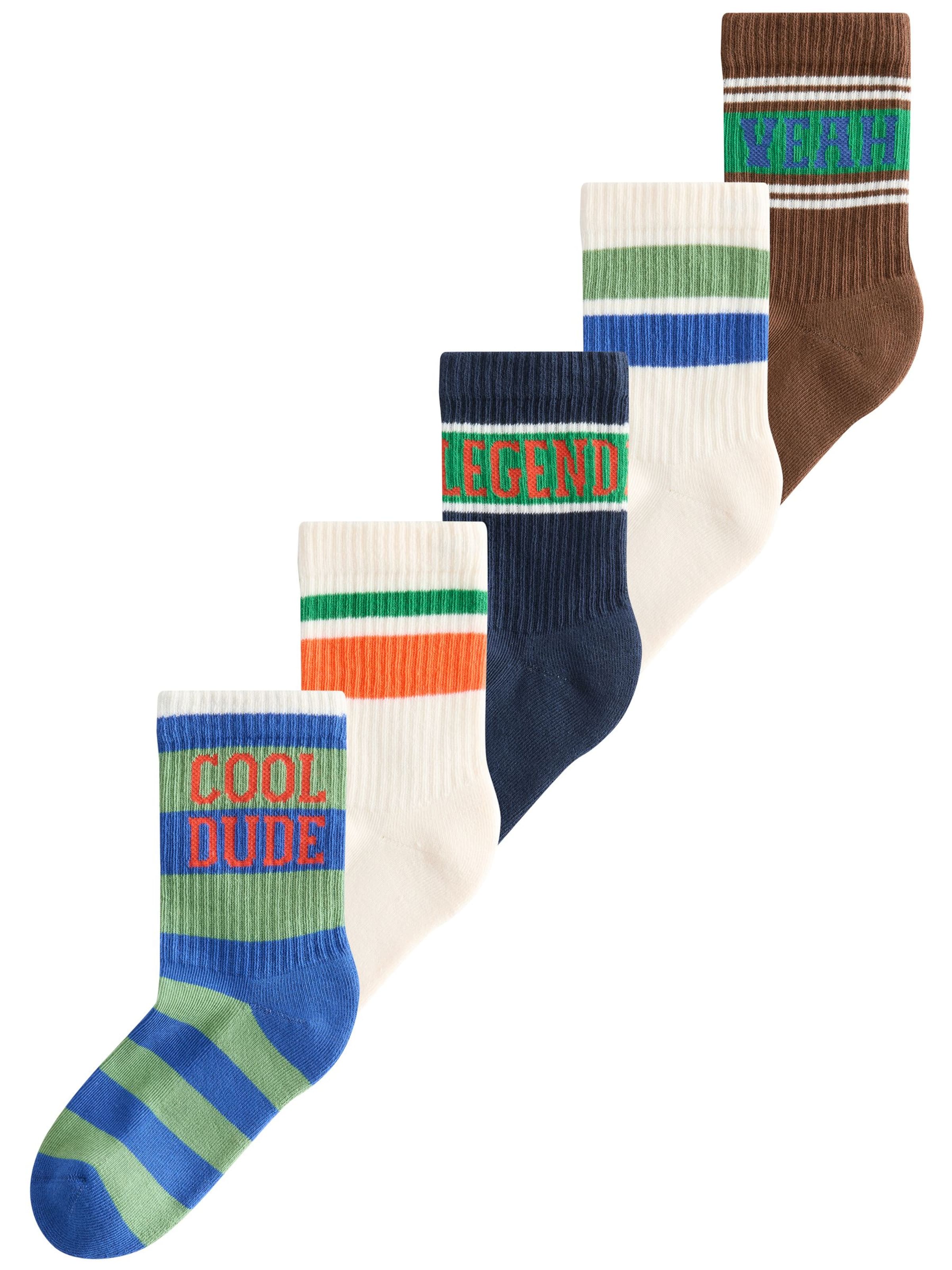 Next Къси чорапи в бежово: отпред