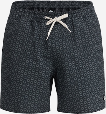 QUIKSILVER Badeshorts 'Stretch Printed Volley 16' in Schwarz: Vorderseite