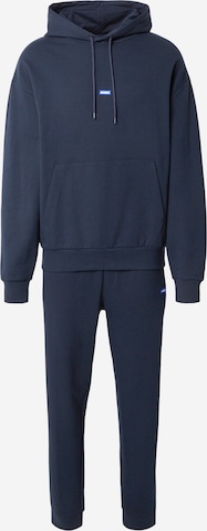 Survêtement 'NalonsoNap' HUGO en bleu : devant