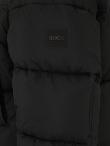 BOSS Pitkä talvitakki 'Omont' värissä musta