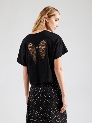 T-shirt 'ONLBOLETTE' ONLY en noir : devant