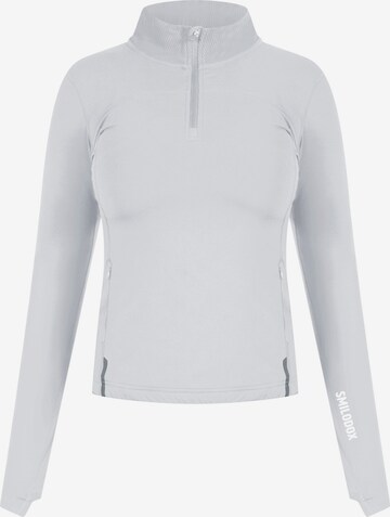 Smilodox Performance Shirt 'Fastlane' in Grey: front