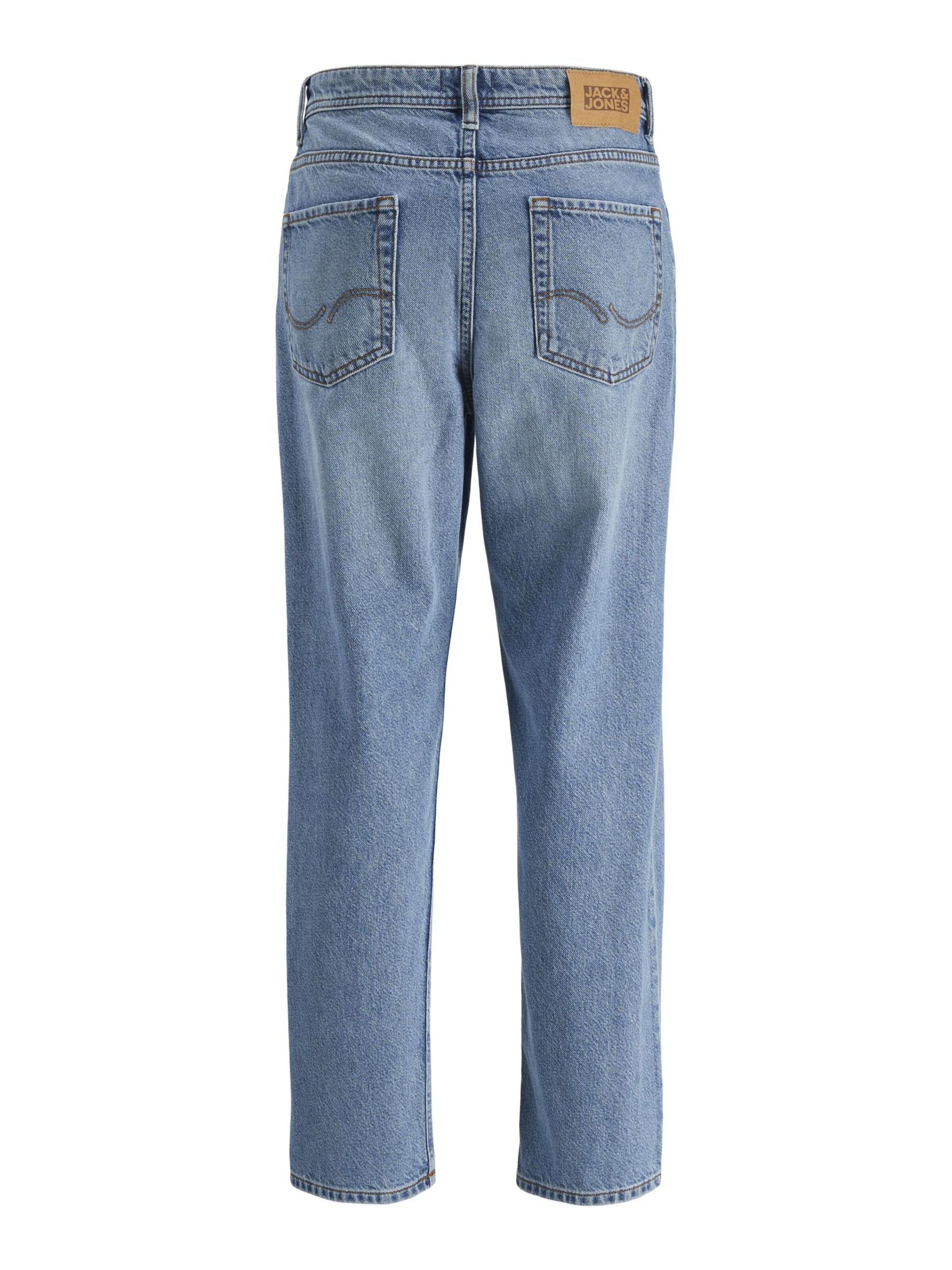 Jack & Jones Junior regular Jeans 'JJICHRIS JJIORIGINAL' i blå