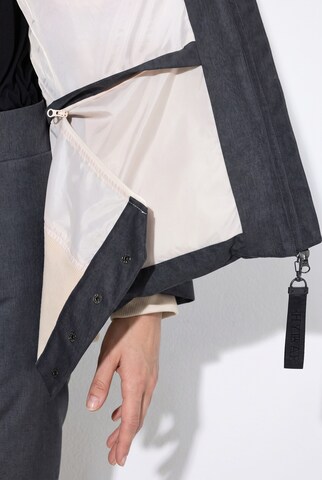 Ulla Popken Weatherproof jacket in Grey