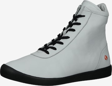 Softinos High-Top Sneakers in White: front