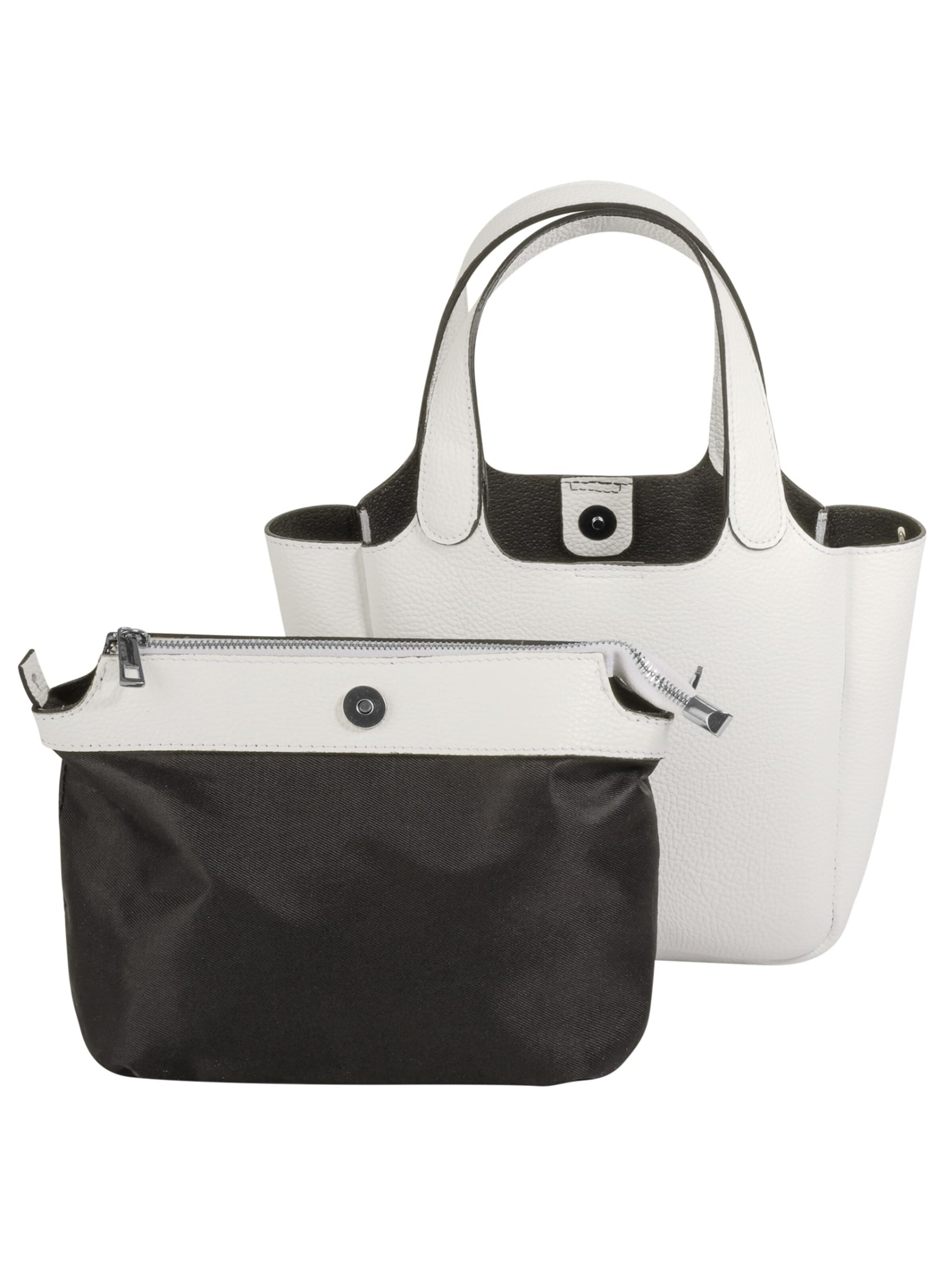 Cluty Handbag in White: front