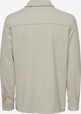 Only & Sons Comfort Fit Skjorte 'NEW KODYL' i grå