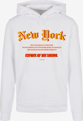 F4NT4STIC Sweatshirt in Wit: voorkant