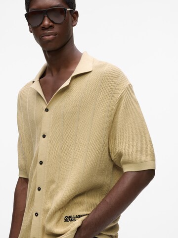 KARL LAGERFELD JEANS Вязаная кофта в Зеленый