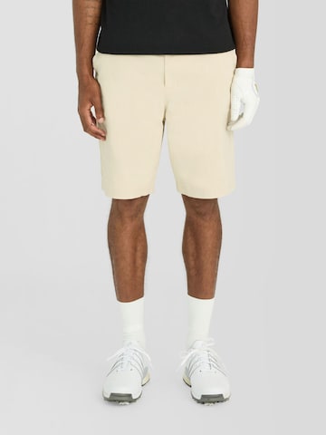 Lyle & Scott Regular Sportbroek in Beige: voorkant