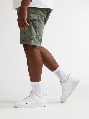 Petrol Industries - Regular Calças cargo em verde